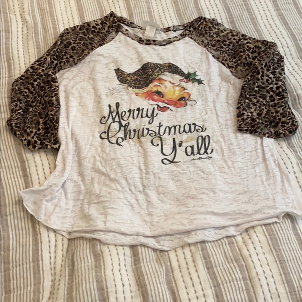 3/4 length Christmas Shirt